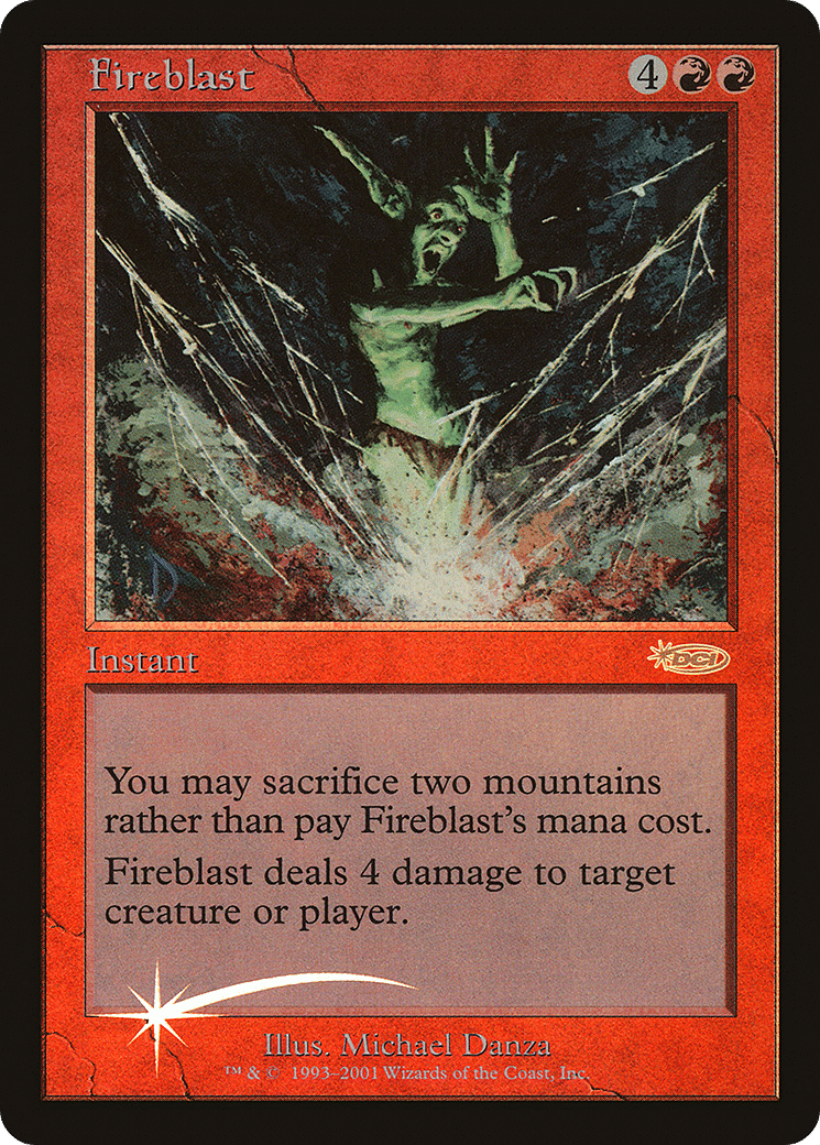 Fireblast — Friday Night Magic 2001 — Magic: The Gathering