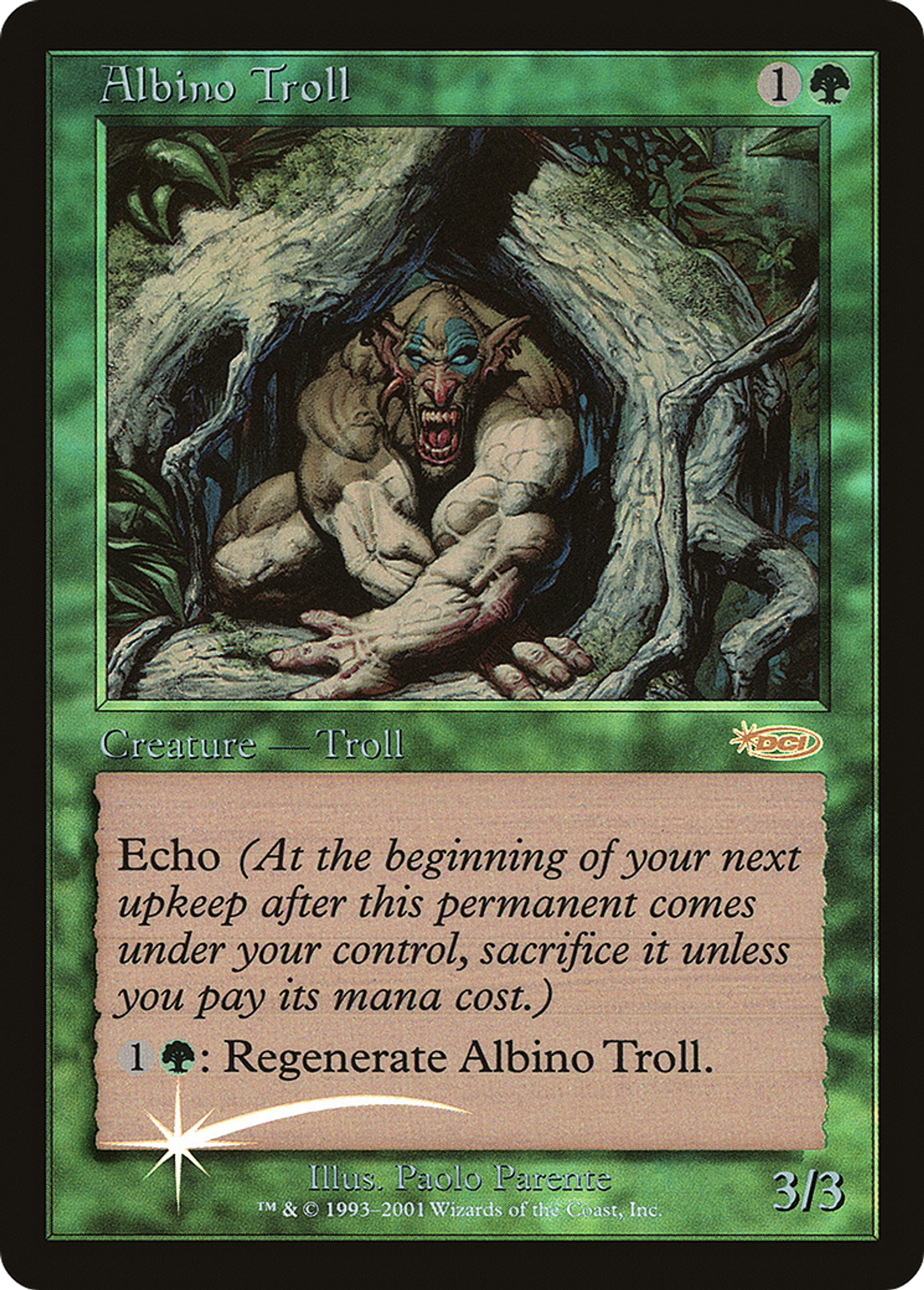 Troll albinos — Friday Night Magic 2002 — Magic: The Gathering