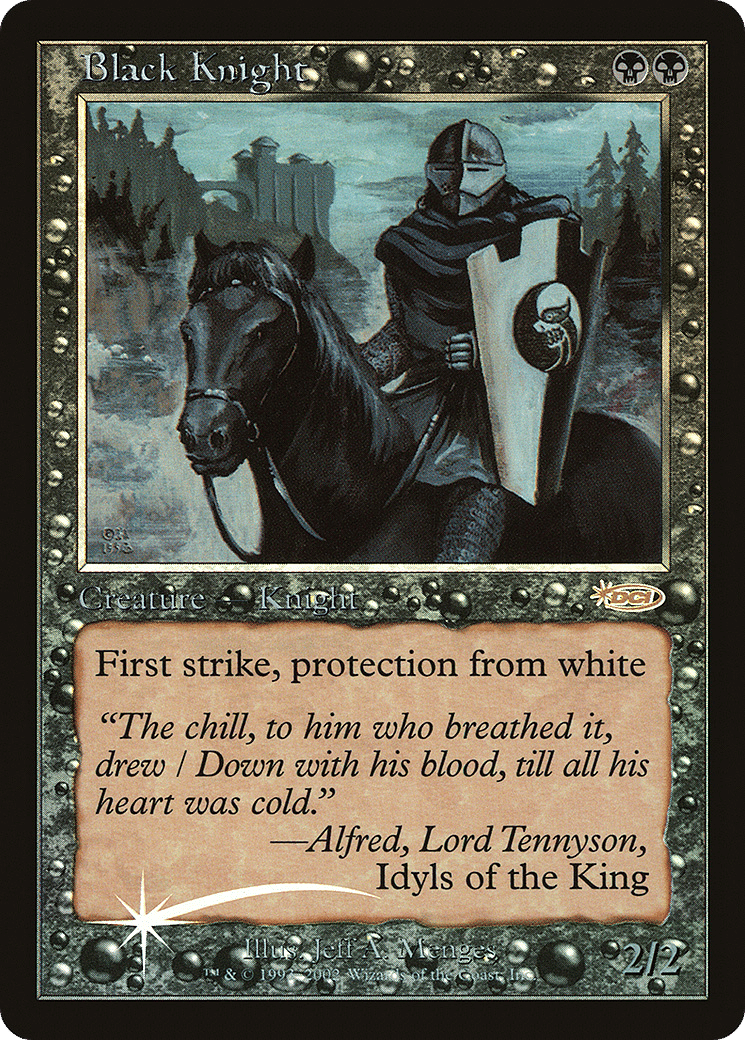 Black Knight — Friday Night Magic 2002 — Magic: The Gathering