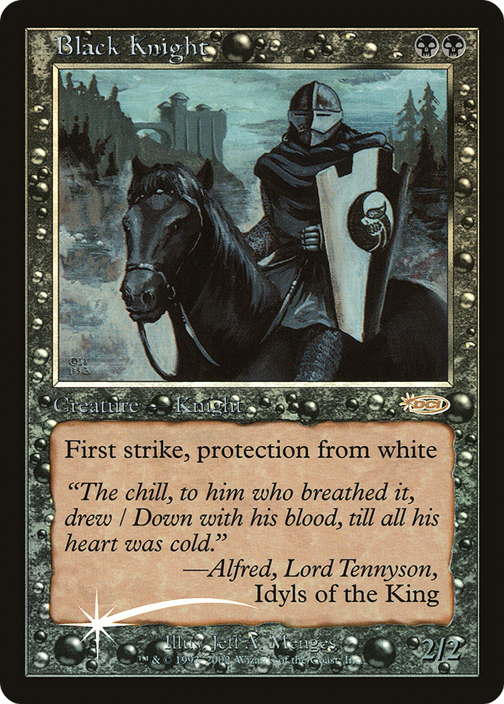 Chevalier noir — Friday Night Magic 2002 — Magic: The Gathering
