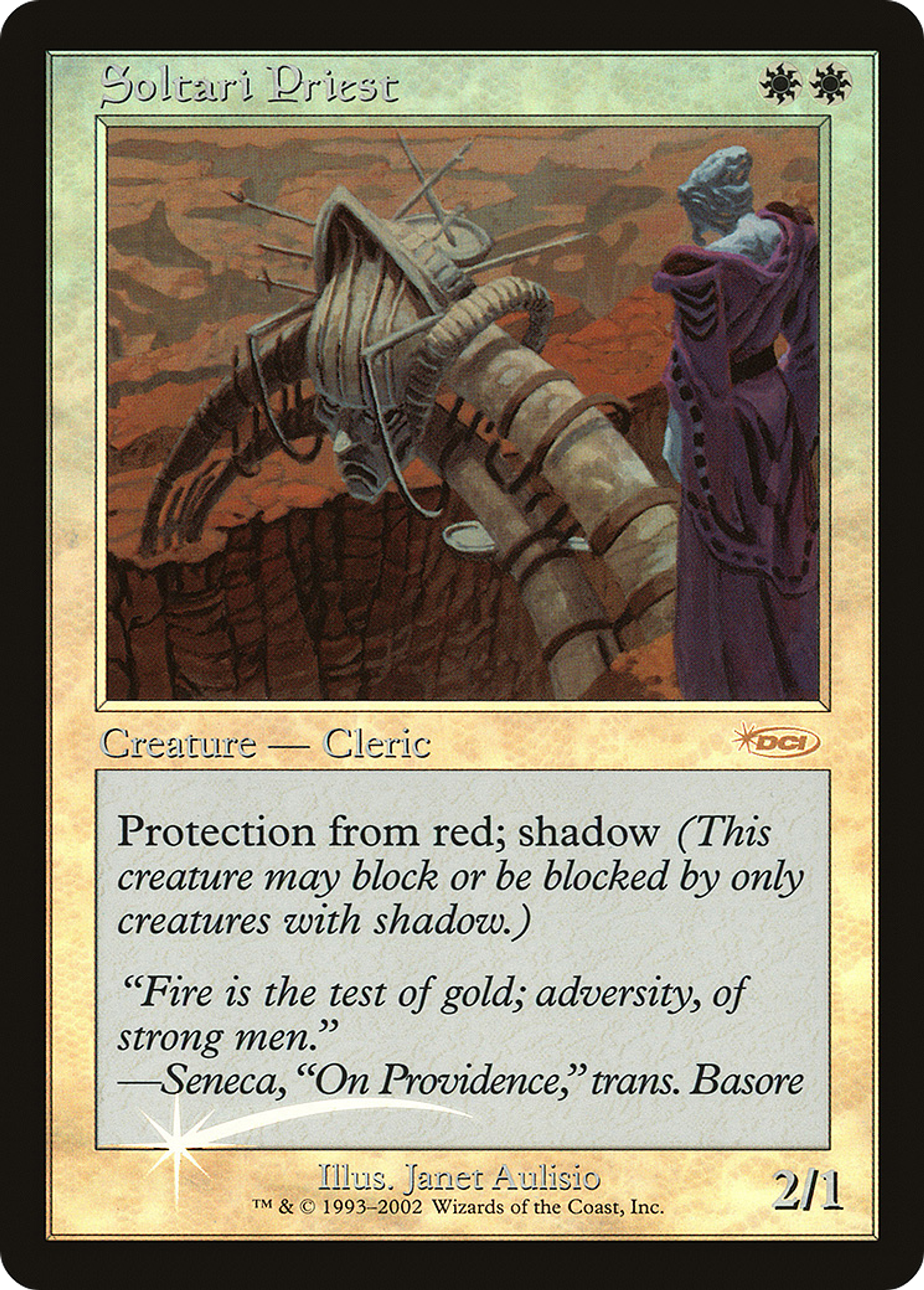 Prêtre soltari — Friday Night Magic 2002 — Magic: The Gathering
