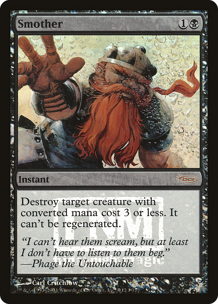 Smother — Friday Night Magic 2003 — Magic: The Gathering
