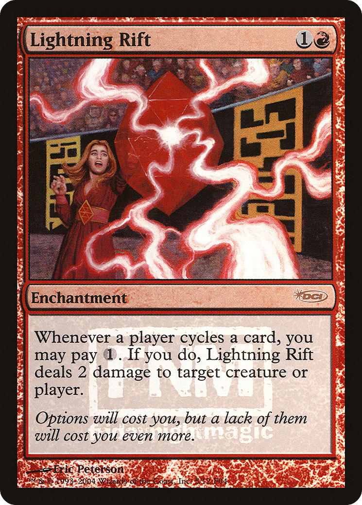 Lightning Rift — Friday Night Magic 2004 — Magic: The Gathering