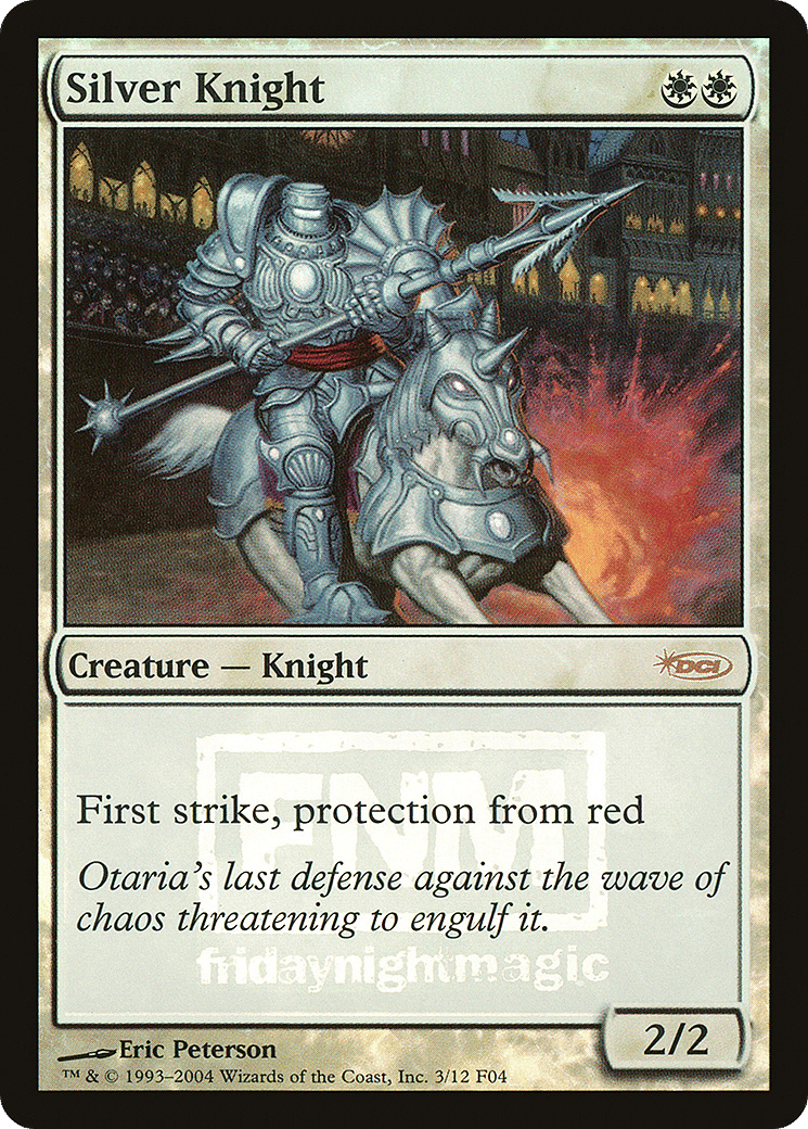 Silver Knight — Friday Night Magic 2004 — Magic: The Gathering