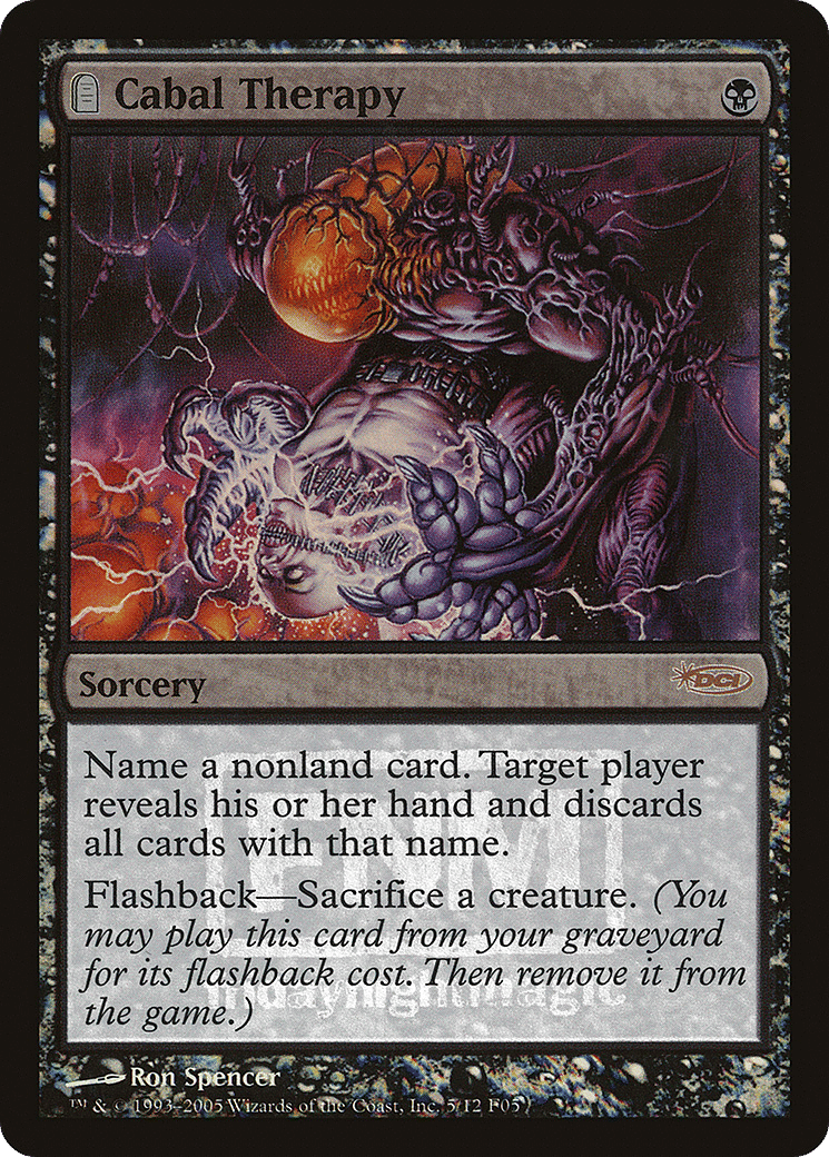 Thérapie de la Coterie from Friday Night Magic 2005 - Magic: The Gathering