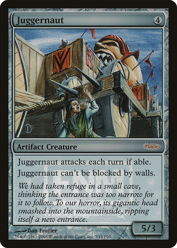 Juggernaut — Friday Night Magic 2005 — Magic: The Gathering