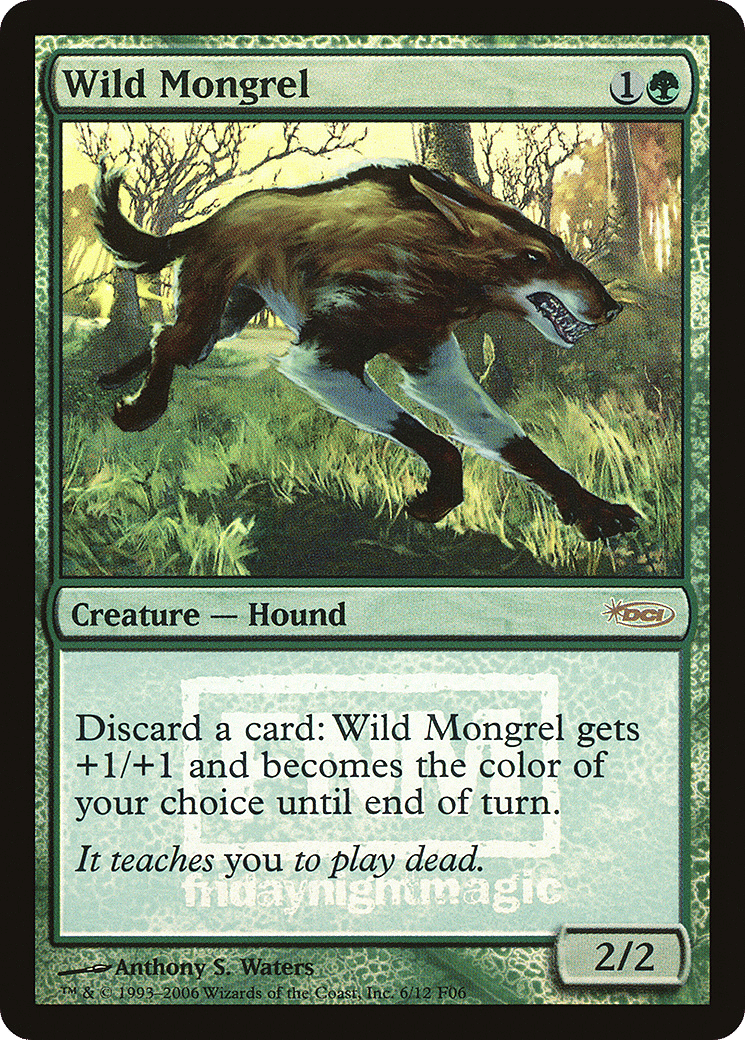 Wild Mongrel — Friday Night Magic 2006 — Magic: The Gathering