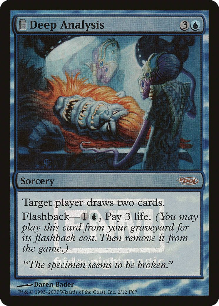 Deep Analysis — Friday Night Magic 2007 — Magic: The Gathering