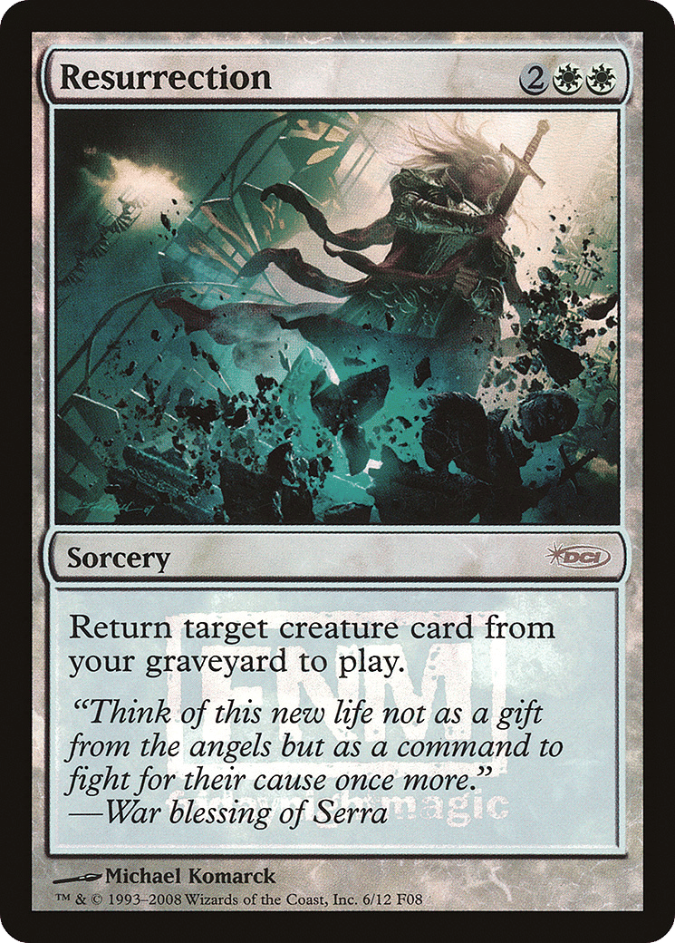 Resurrection — Friday Night Magic 2008 — Magic: The Gathering