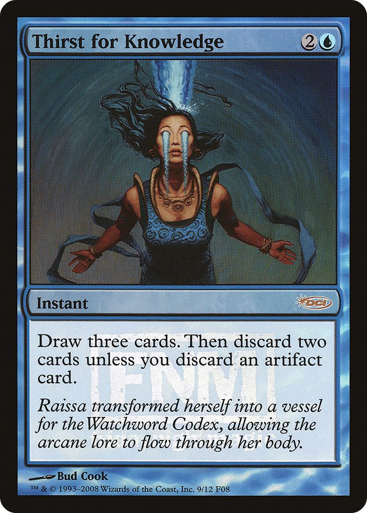Thirst for Knowledge — Friday Night Magic 2008 — Magic: The Gathering