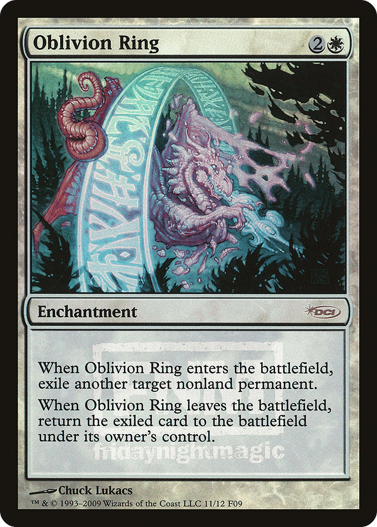 Oblivion Ring — Friday Night Magic 2009 — Magic: The Gathering
