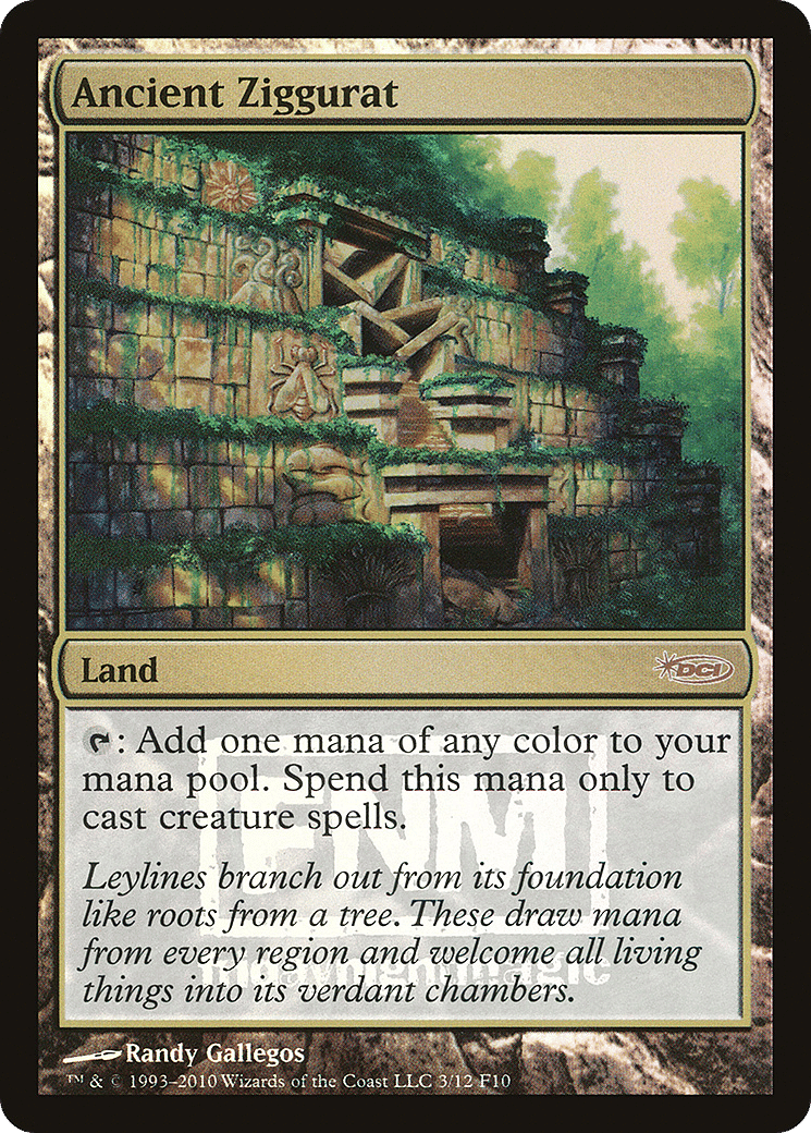 Ancient Ziggurat — Friday Night Magic 2010 — Magic: The Gathering
