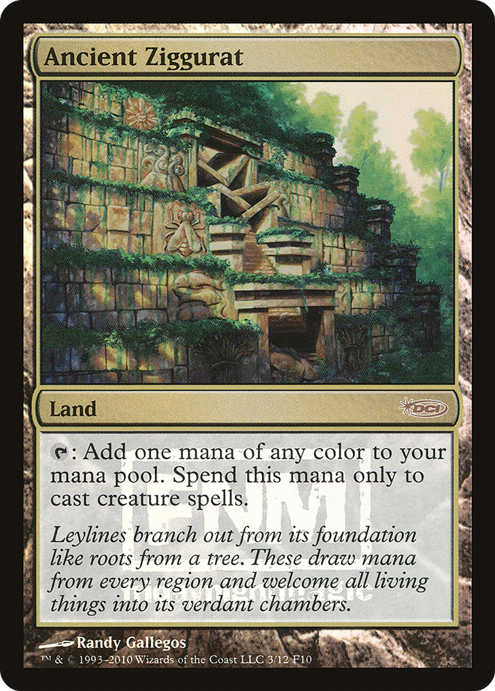 Ancient Ziggurat — Friday Night Magic 2010 — Magic: The Gathering