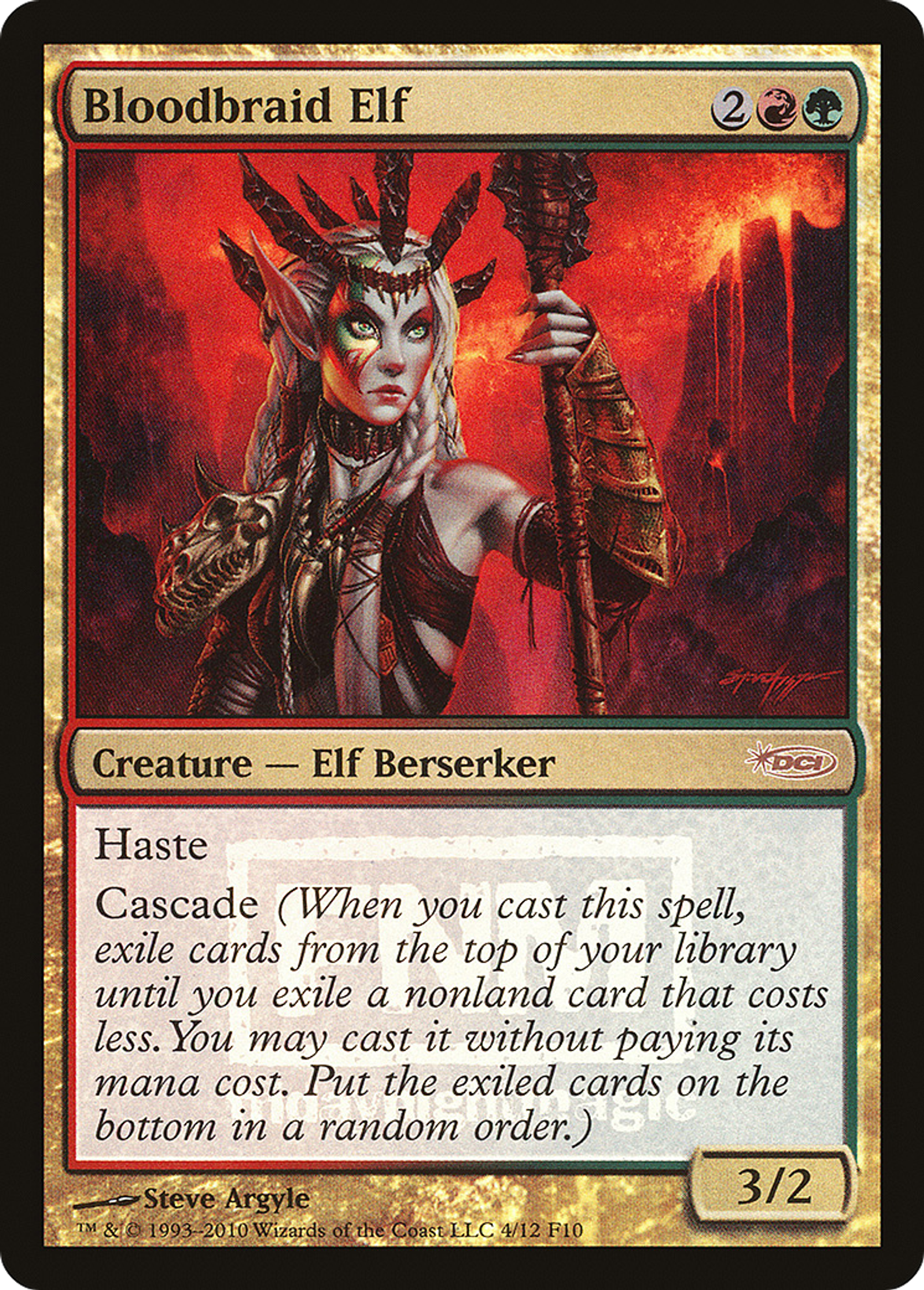Bloodbraid Elf — Friday Night Magic 2010 — Magic: The Gathering