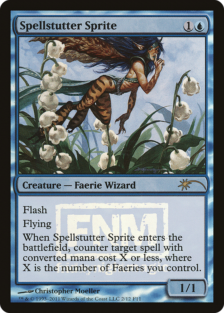 Spellstutter Sprite — Friday Night Magic 2011 — Magic: The Gathering