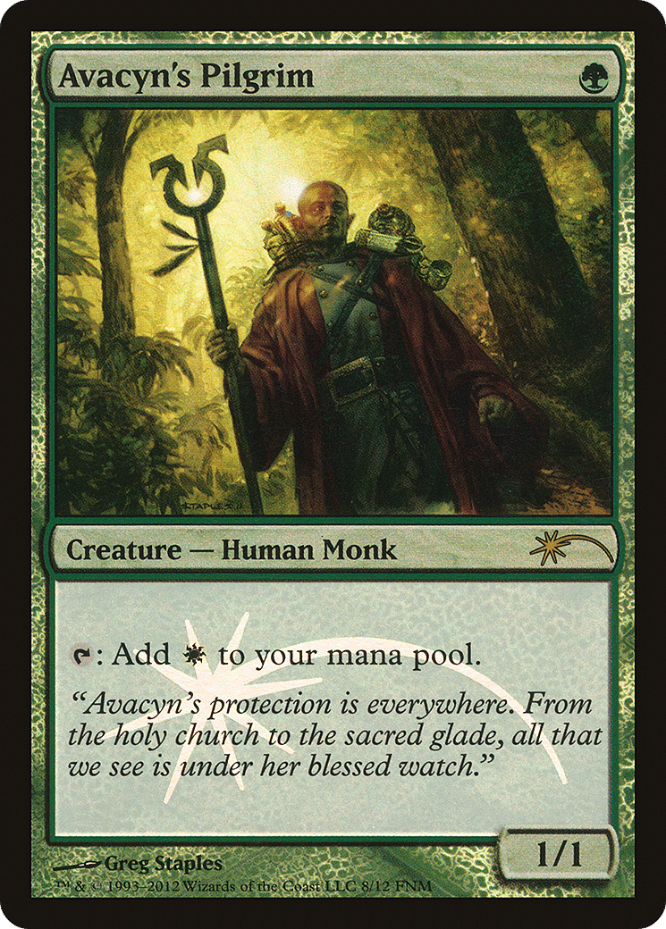 Avacyn's Pilgrim — Friday Night Magic 2012 — Magic: The Gathering