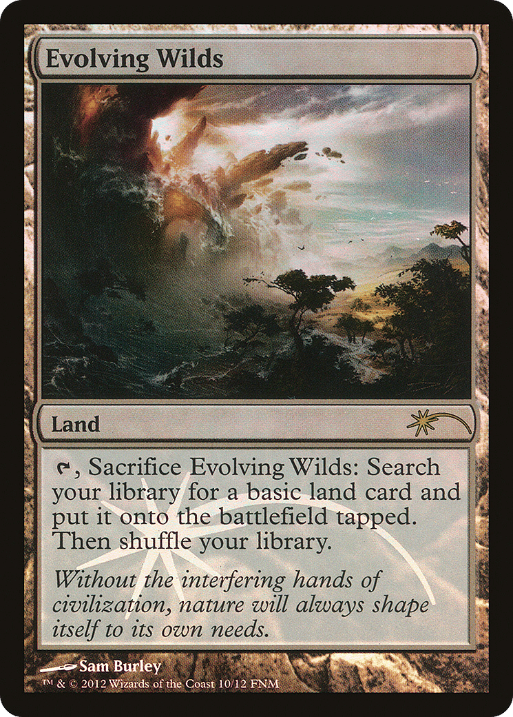 Evolving Wilds — Friday Night Magic 2012 — Magic: The Gathering