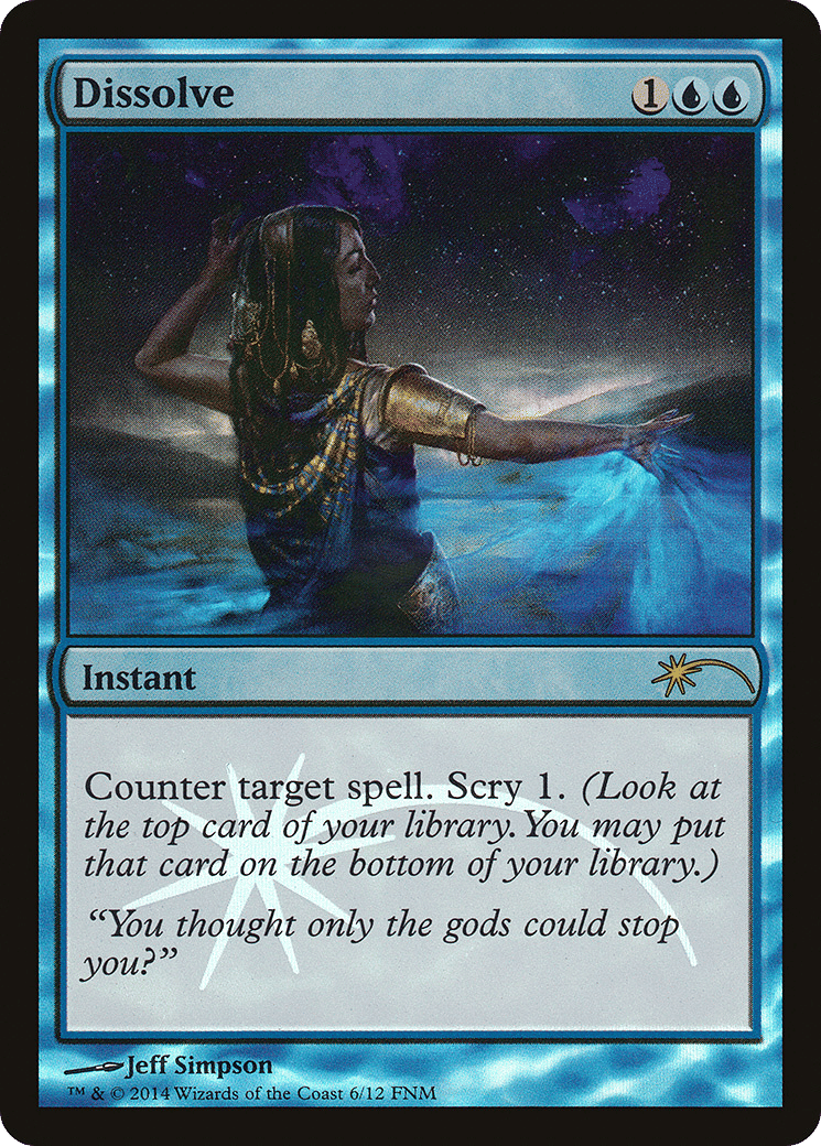 Dissolve — Friday Night Magic 2014 — Magic: The Gathering