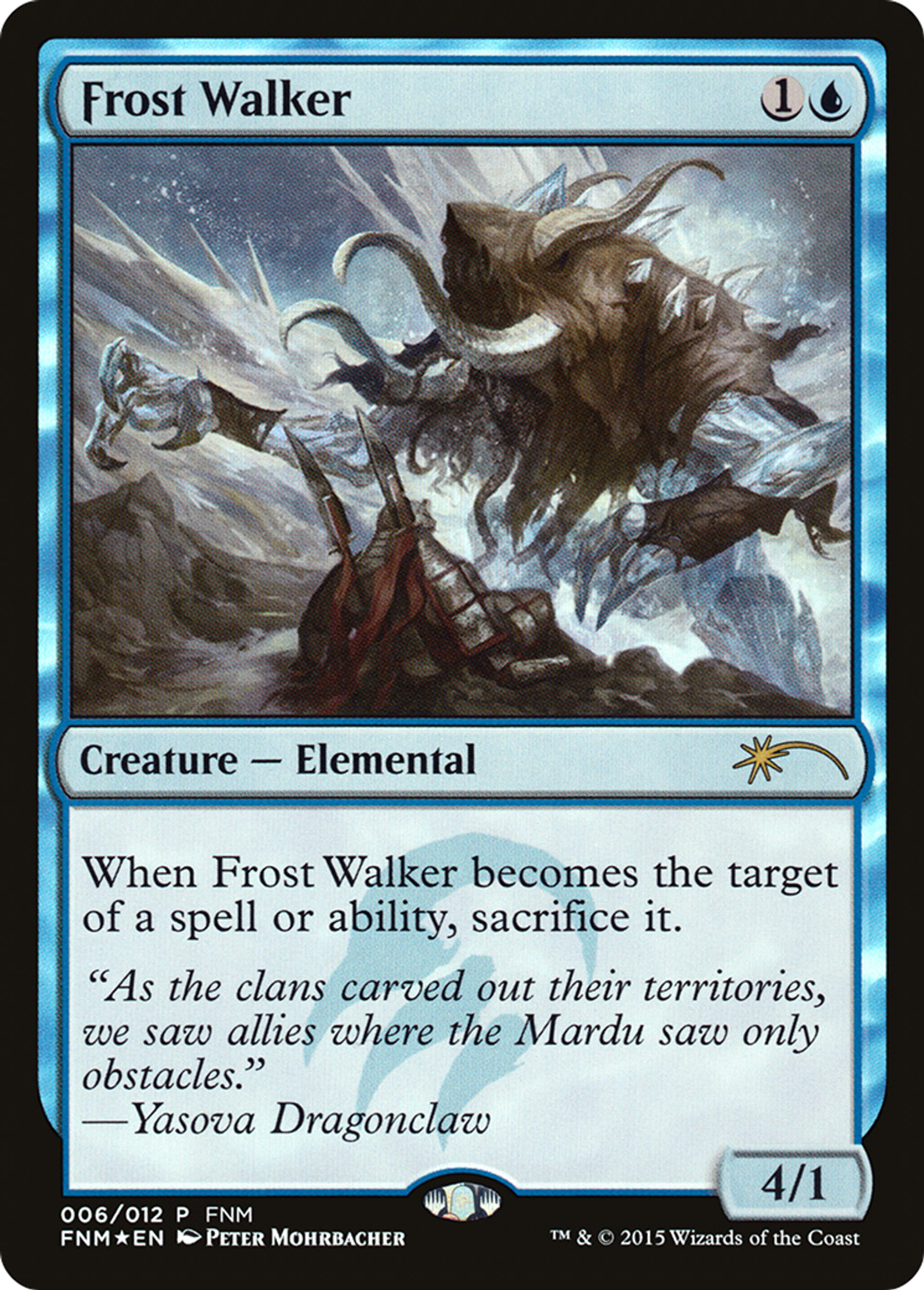 Frost Walker — Friday Night Magic 2015 — Magic: The Gathering