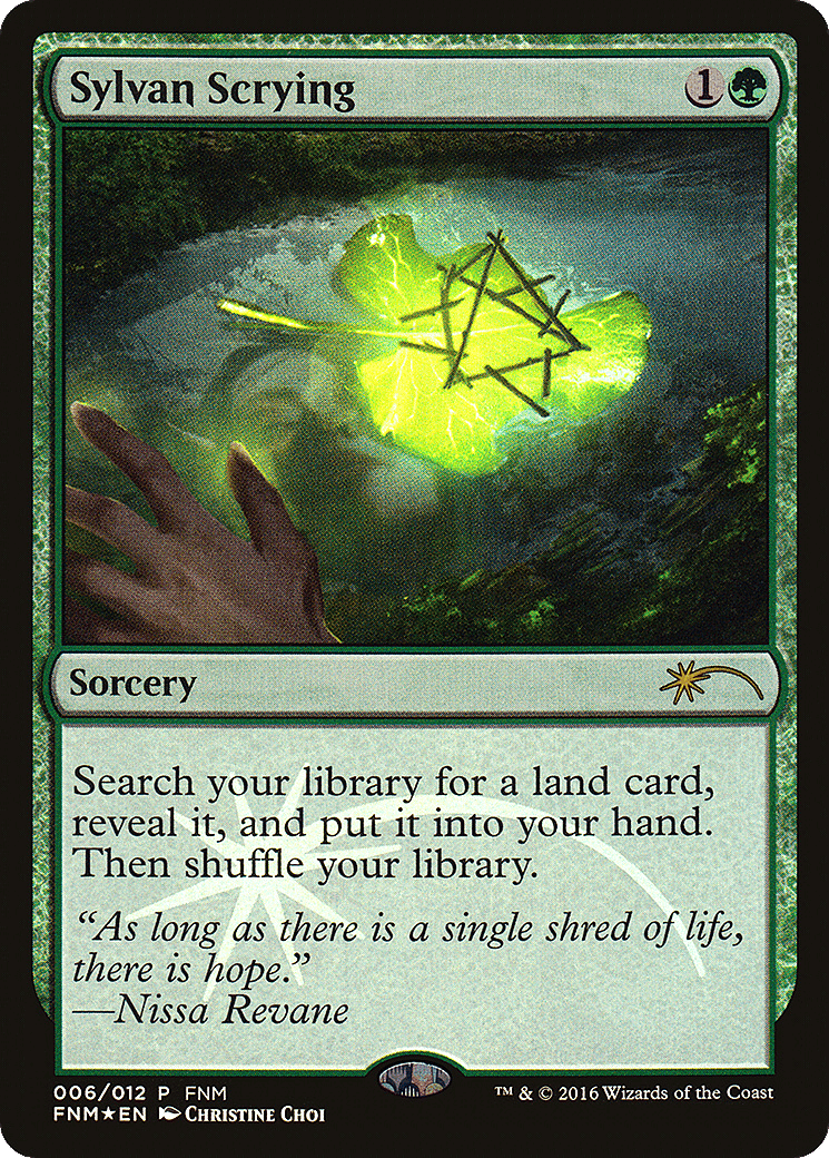 Sylvan Scrying — Friday Night Magic 2016 — Magic: The Gathering