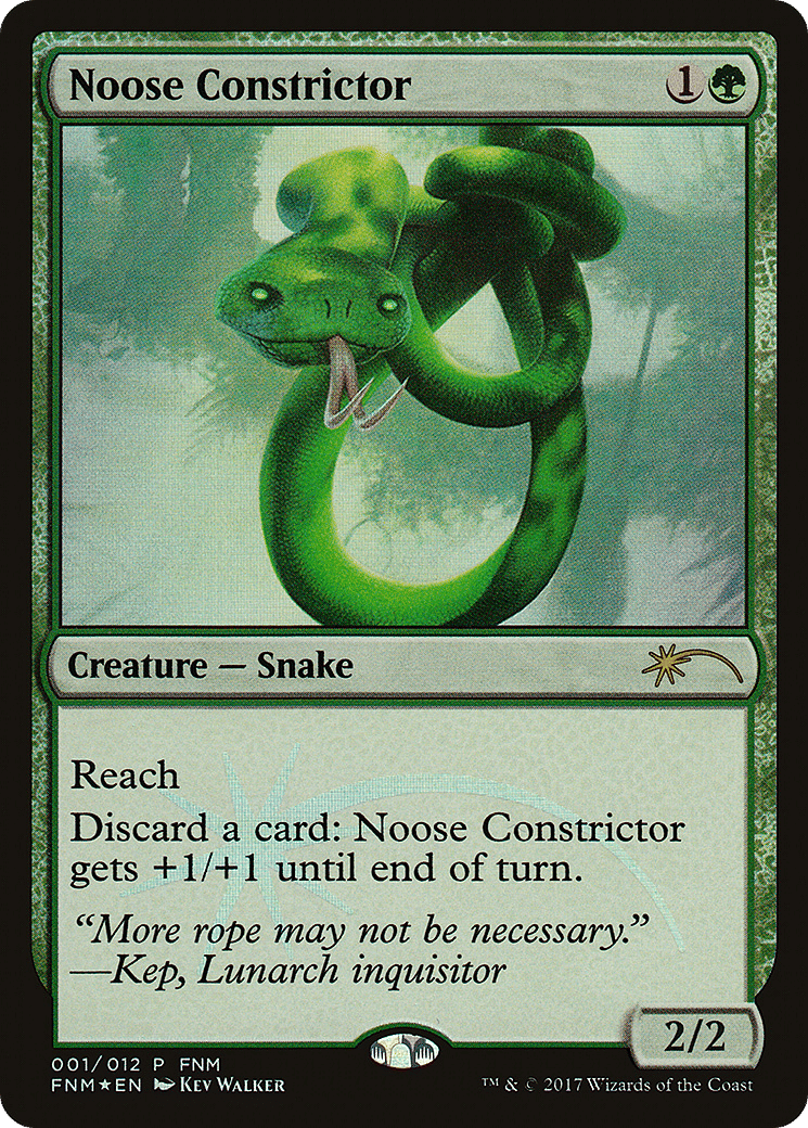 Constricteur de potence from Friday Night Magic 2017 - Magic: The Gathering