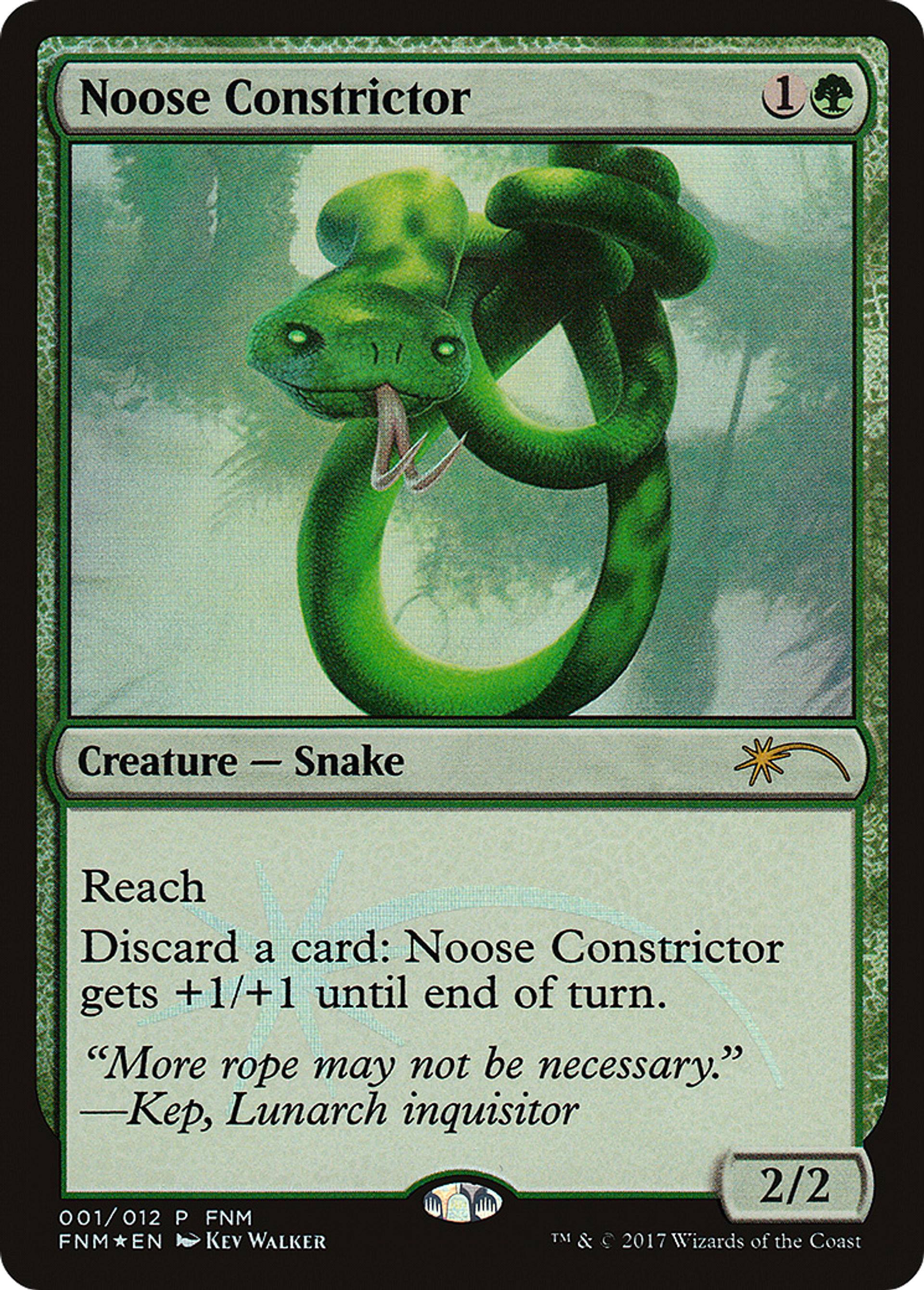 Constricteur de potence — Friday Night Magic 2017 — Magic: The Gathering