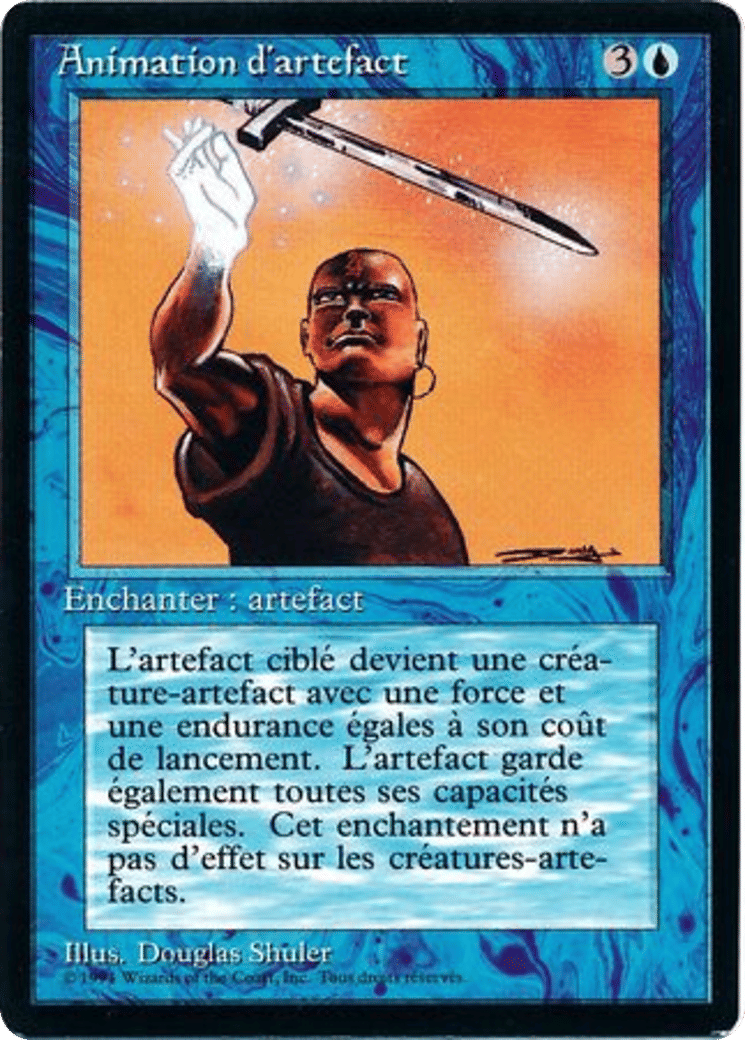 Animation d'artefact — Foreign Black Border — Magic: The Gathering