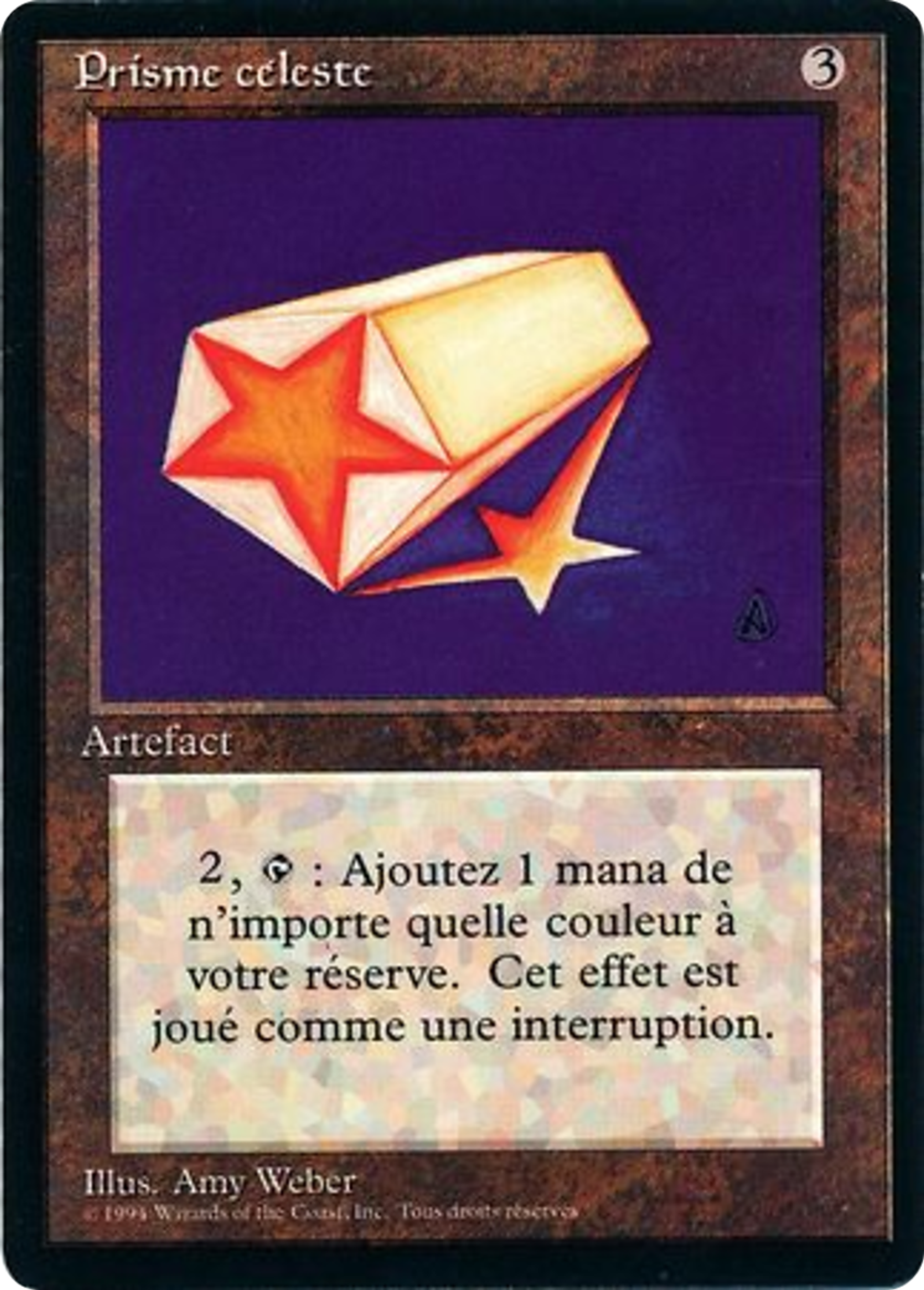 Celestial Prism — Foreign Black Border — Magic: The Gathering
