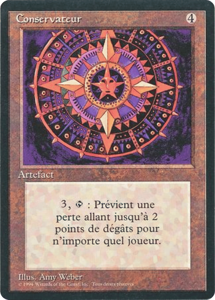 Conservator — Foreign Black Border — Magic: The Gathering