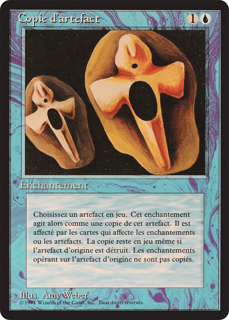 Copy Artifact — Foreign Black Border — Magic: The Gathering