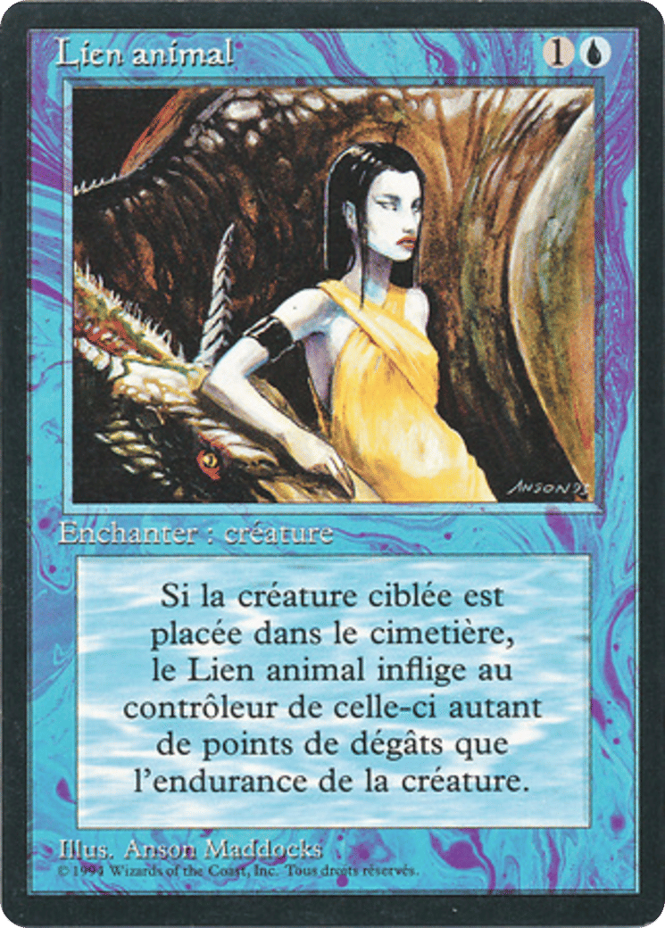 Lien animal — Foreign Black Border — Magic: The Gathering