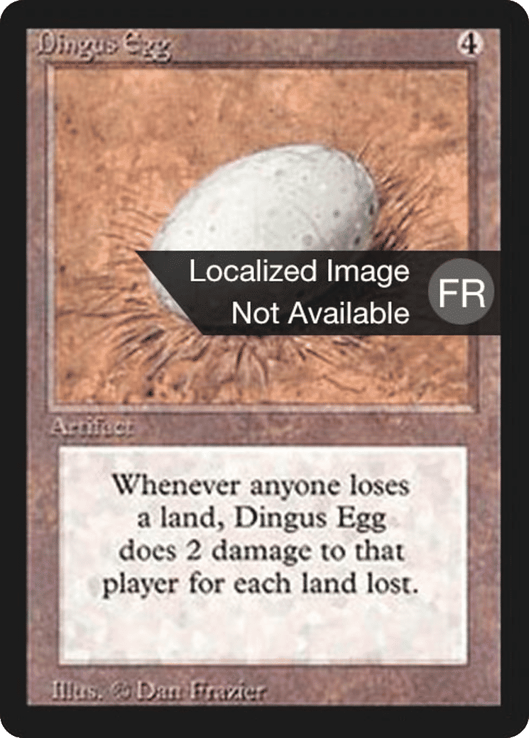 Dingus Egg — Foreign Black Border — Magic: The Gathering