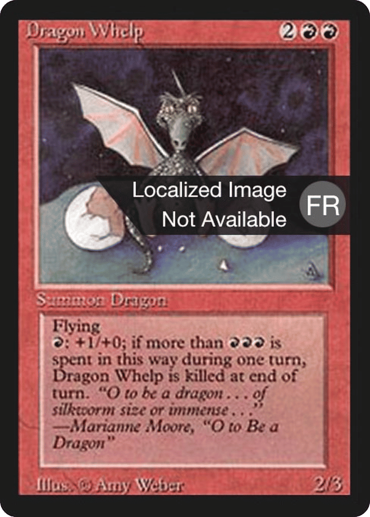 Dragonnet — Foreign Black Border — Magic: The Gathering