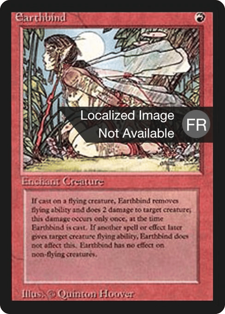 Entrave chtonienne — Foreign Black Border — Magic: The Gathering