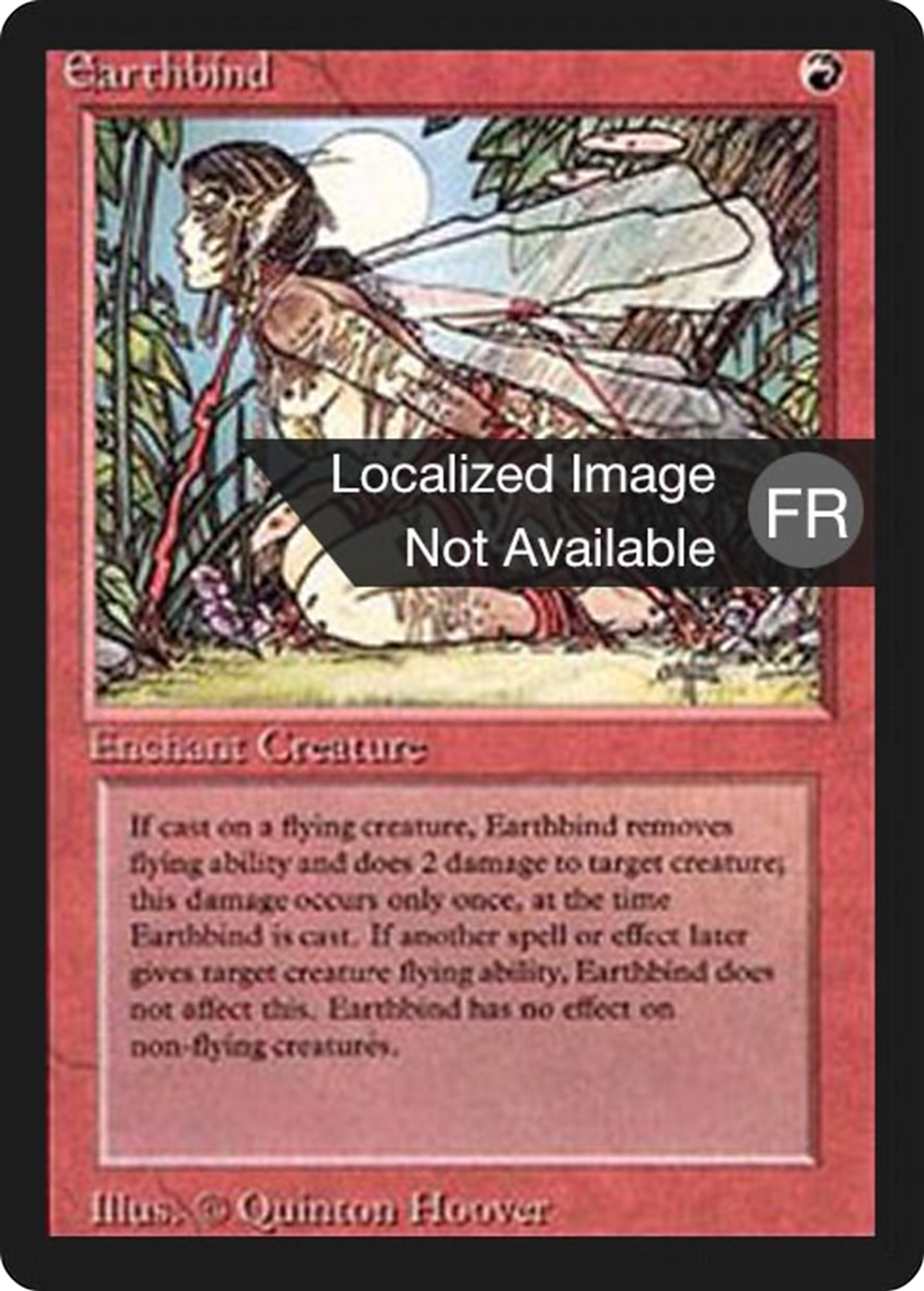 Earthbind — Foreign Black Border — Magic: The Gathering