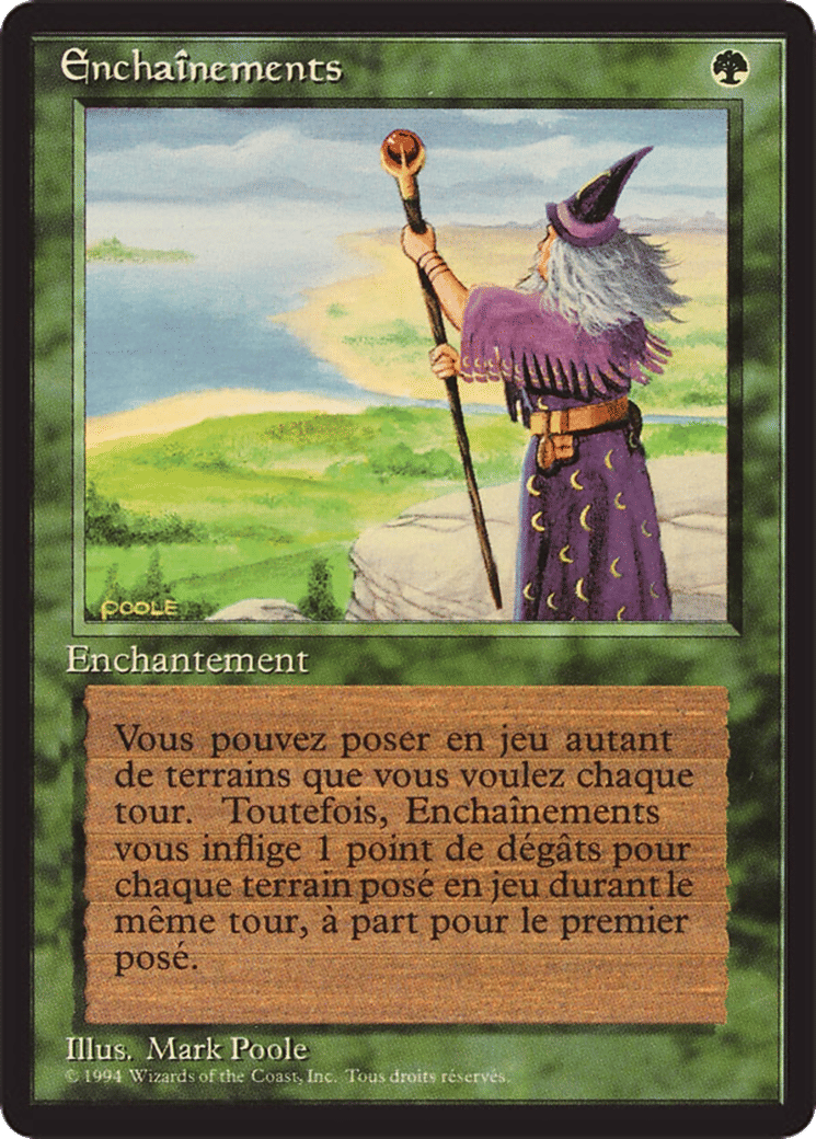 Fastbond — Foreign Black Border — Magic: The Gathering
