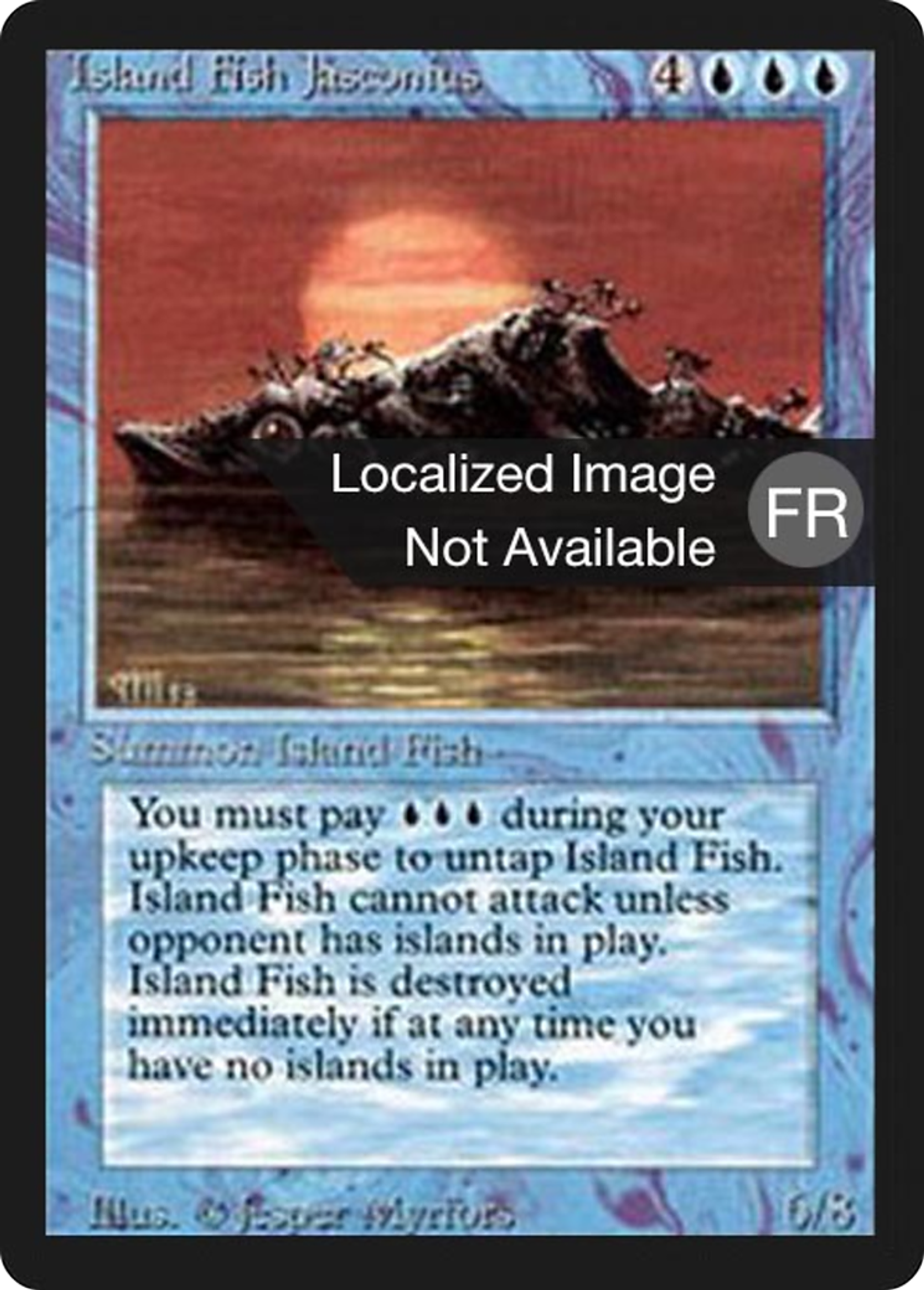 Ile-poisson Seyidna yûnûs — Foreign Black Border — Magic: The Gathering