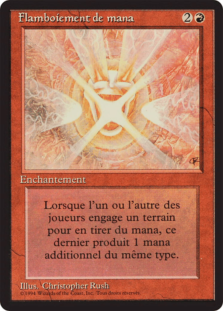 Mana Flare — Foreign Black Border — Magic: The Gathering