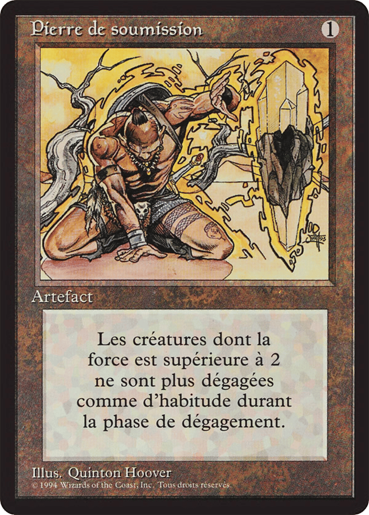 Meekstone — Foreign Black Border — Magic: The Gathering