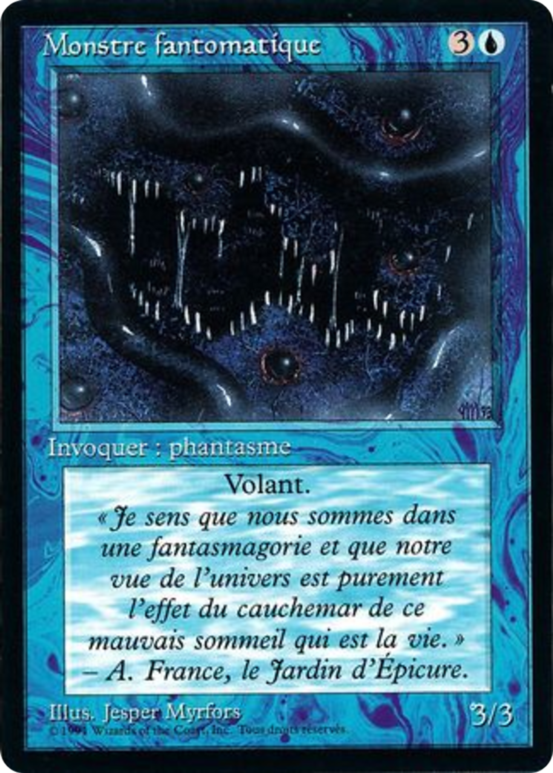 Phantom Monster — Foreign Black Border — Magic: The Gathering