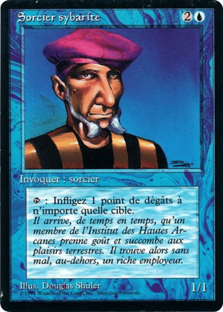 Prodigal Sorcerer — Foreign Black Border — Magic: The Gathering