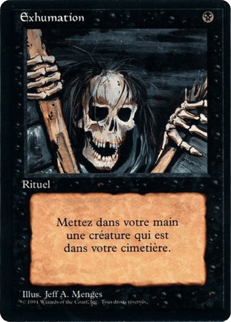 Raise Dead — Foreign Black Border — Magic: The Gathering