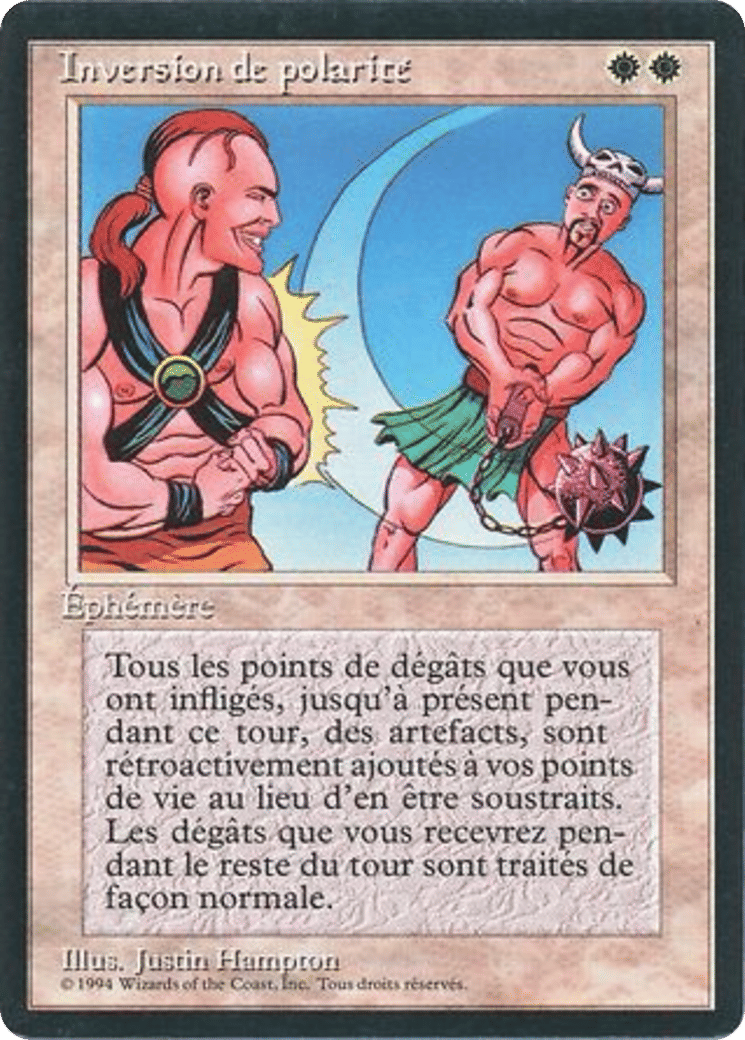 Reverse Polarity — Foreign Black Border — Magic: The Gathering