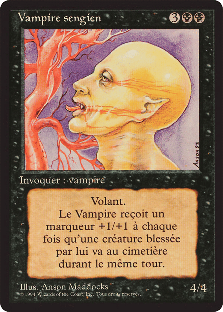 Vampire sengien — Foreign Black Border — Magic: The Gathering