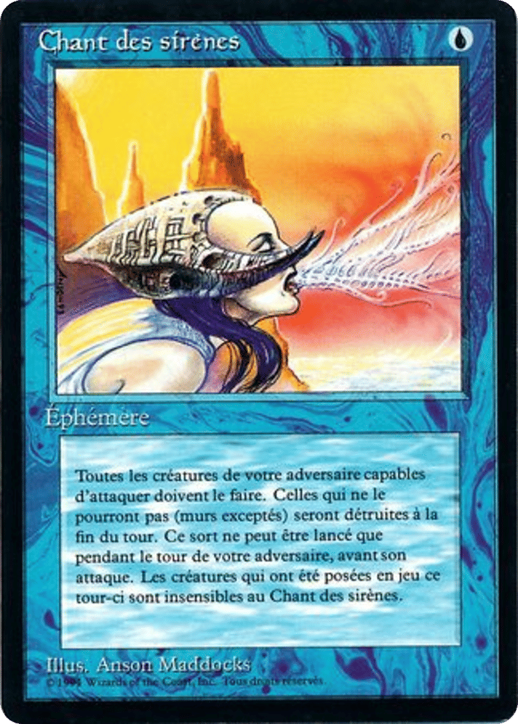 Siren's Call — Foreign Black Border — Magic: The Gathering