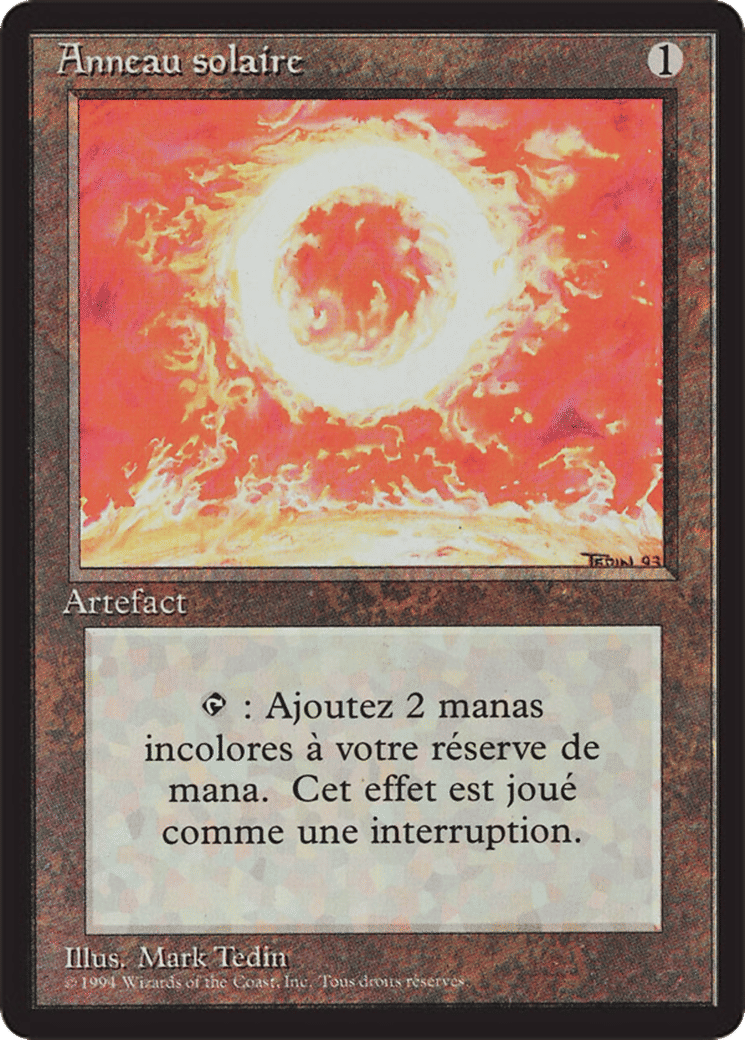 Sol Ring — Foreign Black Border — Magic: The Gathering