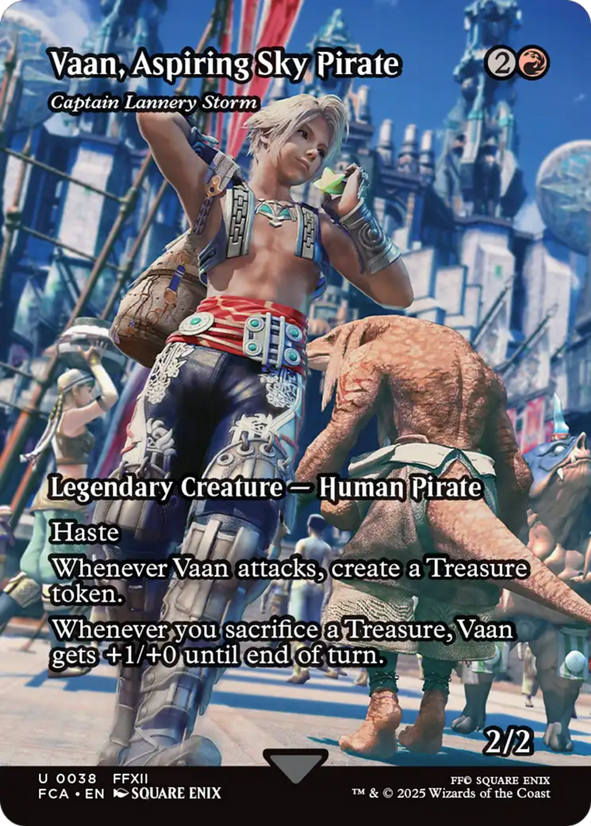 Capitaine Lanneray Tempeste — Final Fantasy: Through the Ages — Magic: The Gathering
