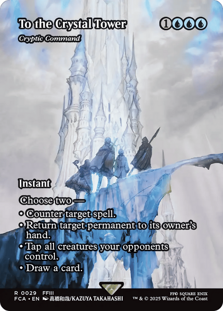 Commandement cryptique from Final Fantasy: Through the Ages - Magic: The Gathering