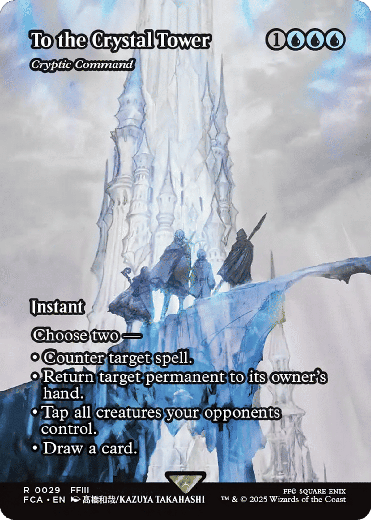 Cryptic Command from Final Fantasy: Through the Ages - Magic: The Gathering