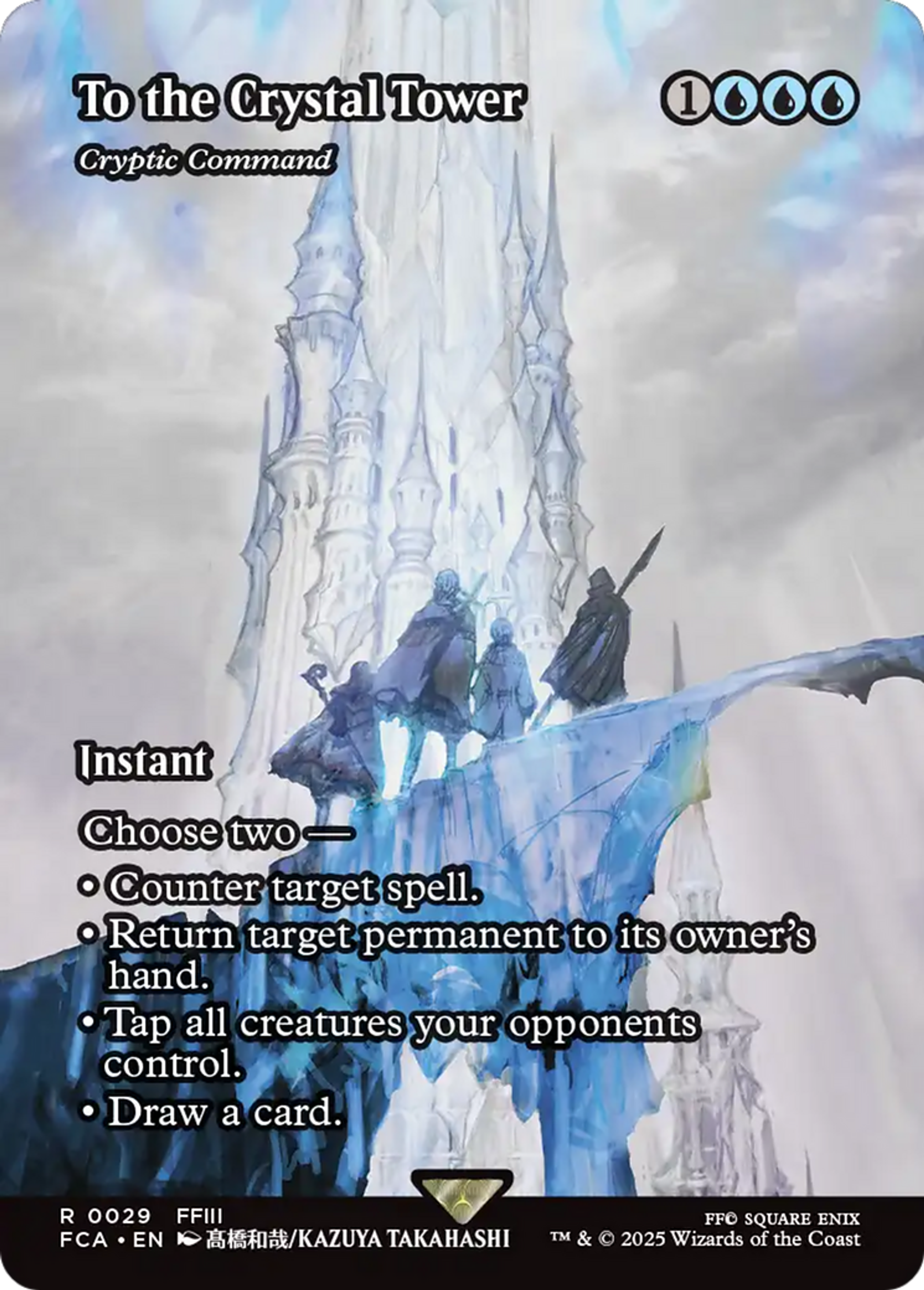 Commandement cryptique — Final Fantasy: Through the Ages — Magic: The Gathering